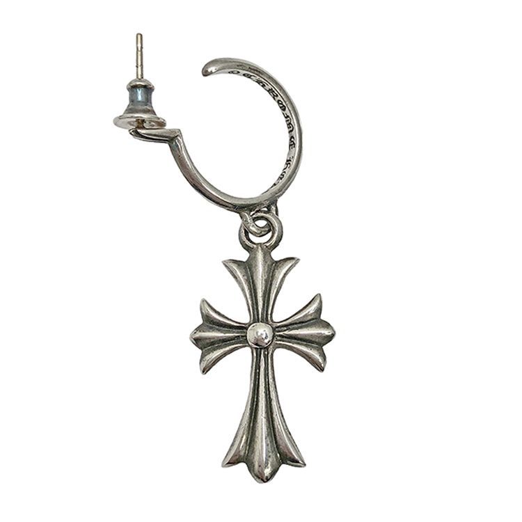 Chrome Hearts クロムハーツ TINY CH CROSS タイニーCHクロス フープ