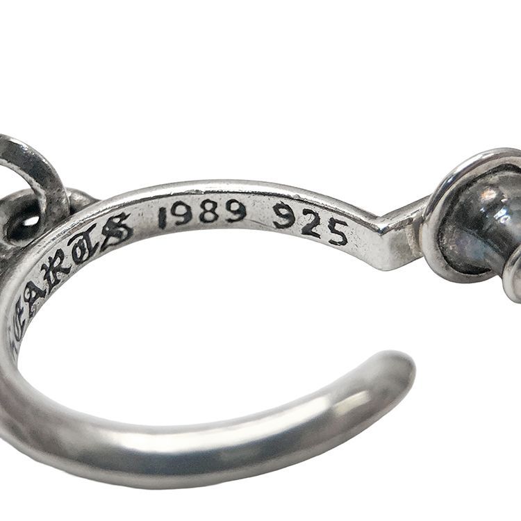 Chrome Hearts クロムハーツ TINY CH CROSS タイニーCHクロス フープ