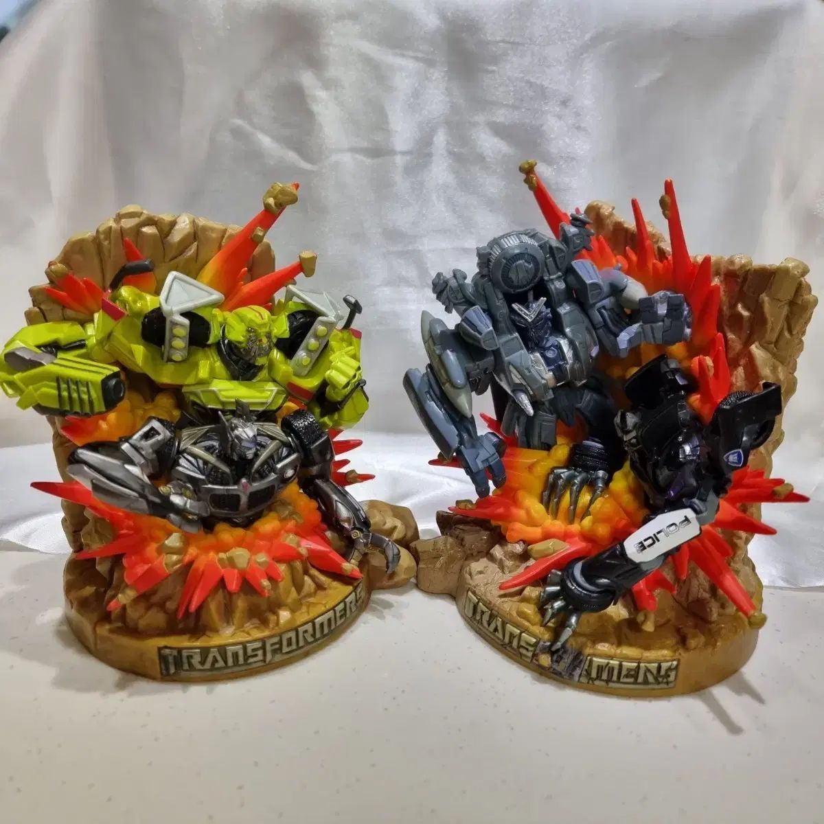 トランスフォーマー 2007年 ハズブロ オート ボット ディセプティコン フィギュア 2種 まとめ