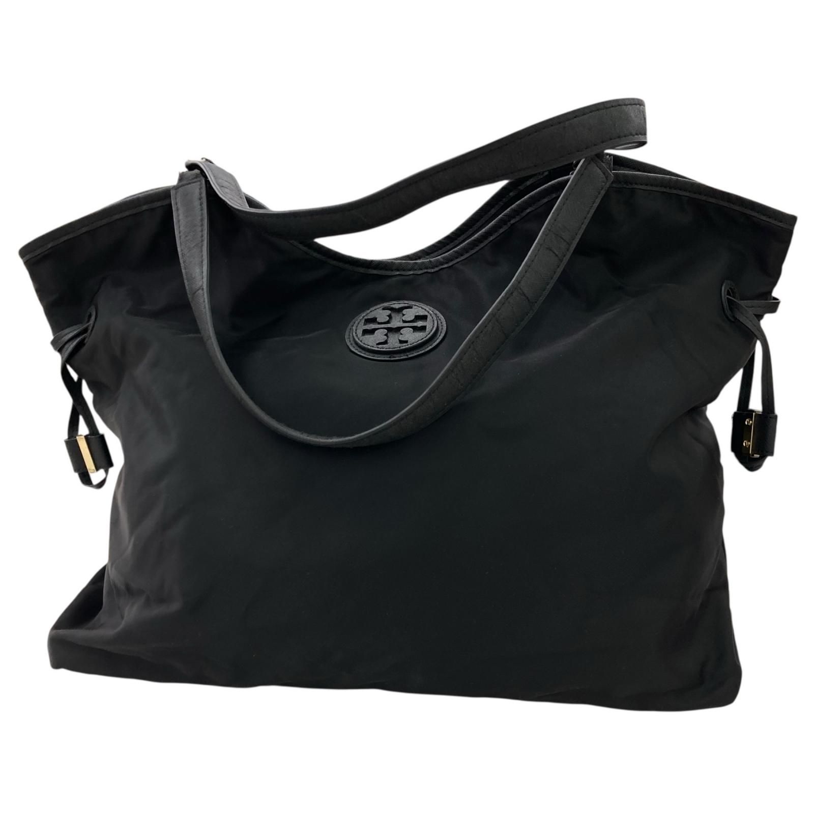 186000 Tory Burch トリーバーチ トートバッグ ブラック ナイロン 