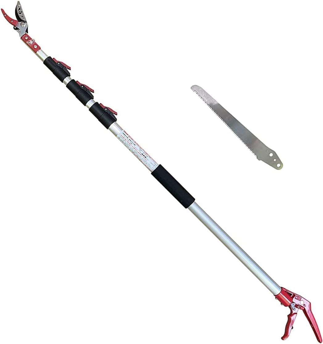☆新品☆DAISHIN 収納に便利な伸縮式高枝切鋏 3.5m /4段式伸縮タイプ 高枝切りはさみ 大進 高枝切りバサミ 剪定鋏 高枝 はさみ 高枝切狭 枝きりばさみ 剪定 高枝切り 伸縮 はさみ 剪定鋏 ガーデニング用品 枝切 ハサミ 園芸用 4db7c039