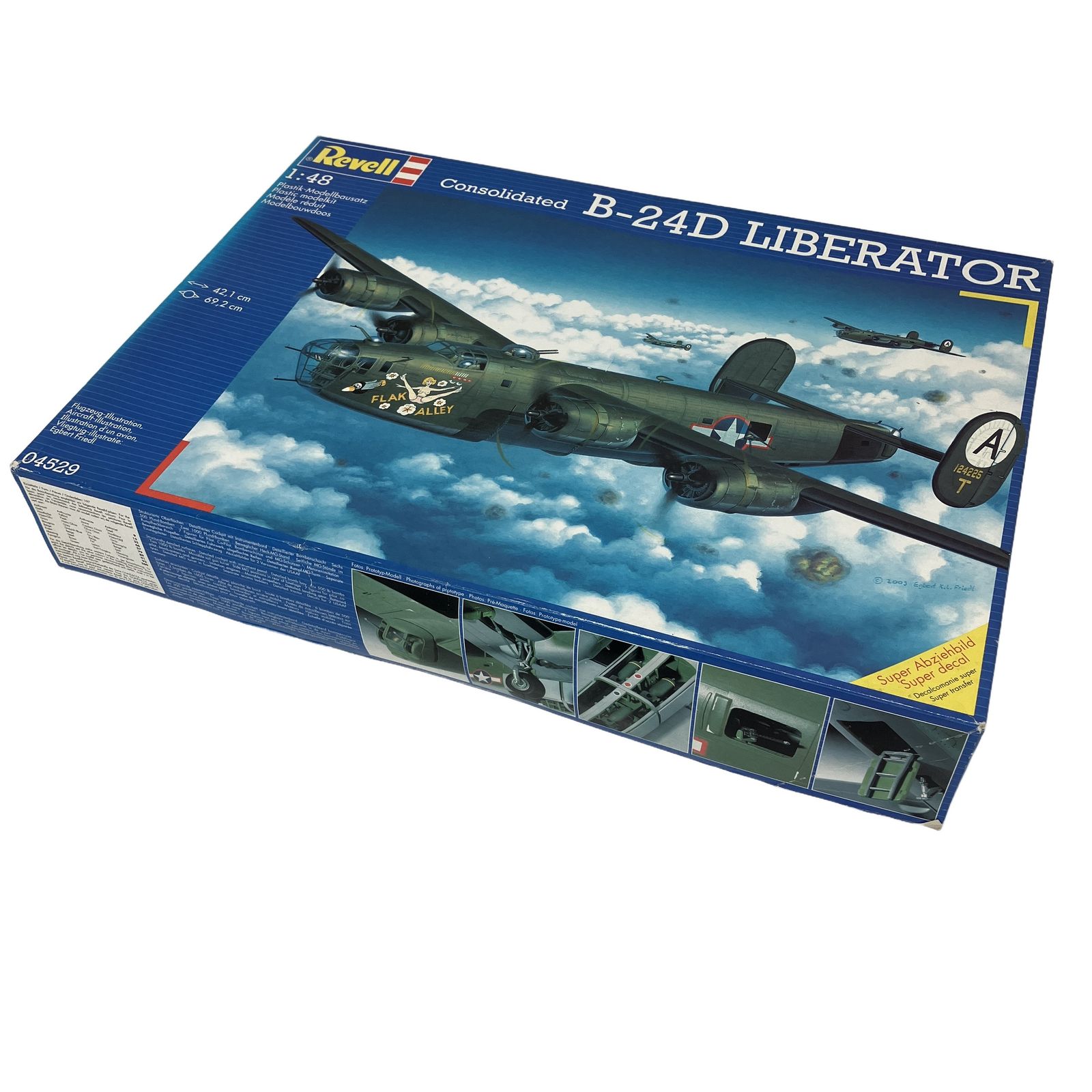 Revell 1/48 B-24D No.04529 LIBERATIR プラモデル 未組立 未使用 F11263336