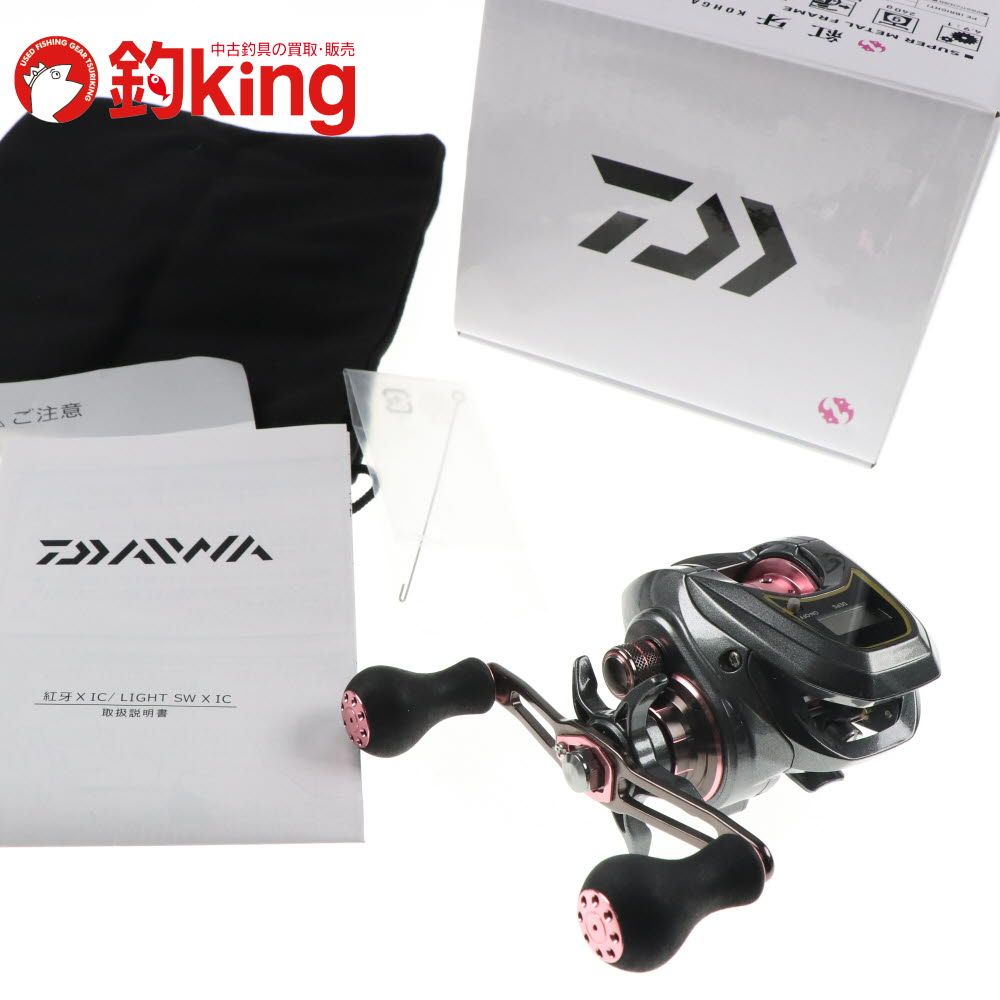 【中古/美品】 ダイワ 19 紅牙 X IC 右 /F277M ロッド リール ルアー 中古