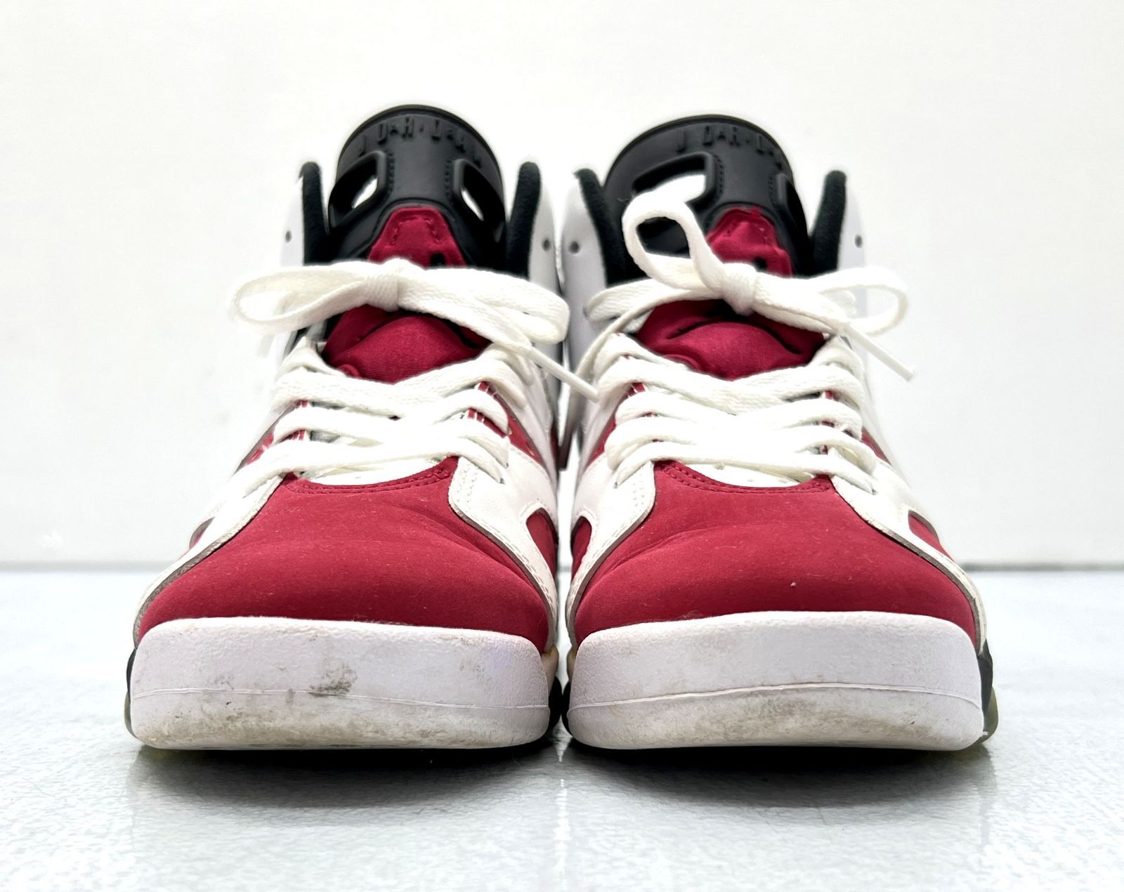 盛岡80-0176] Nike Air Jordan 6 Retro Carmine 2021 23.5cm 【中古/80 