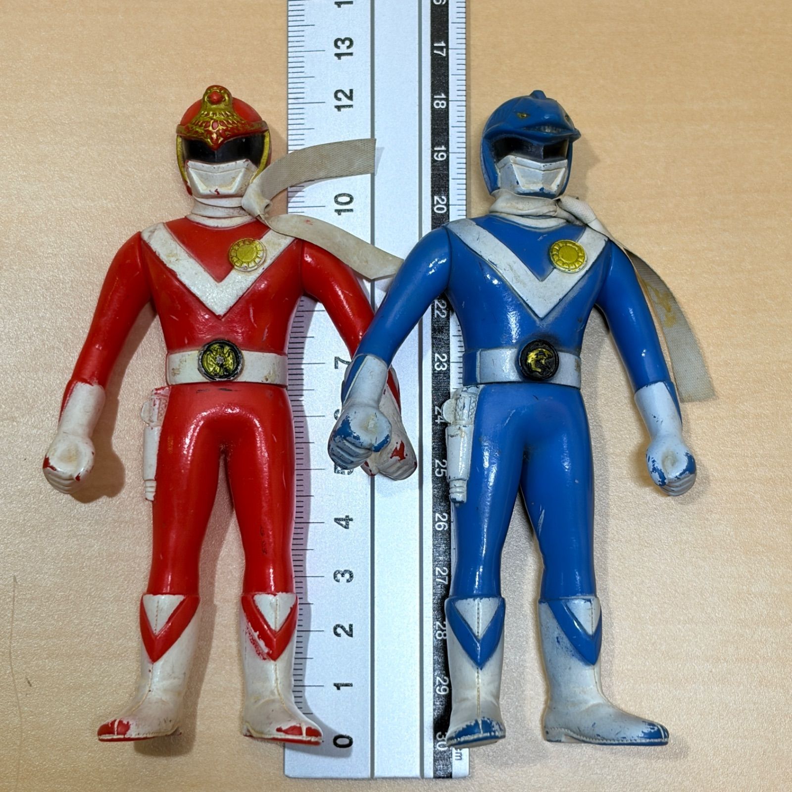 当時物】ポピー 太陽戦隊サンバルカン ソフビ 2体セット バルイーグル