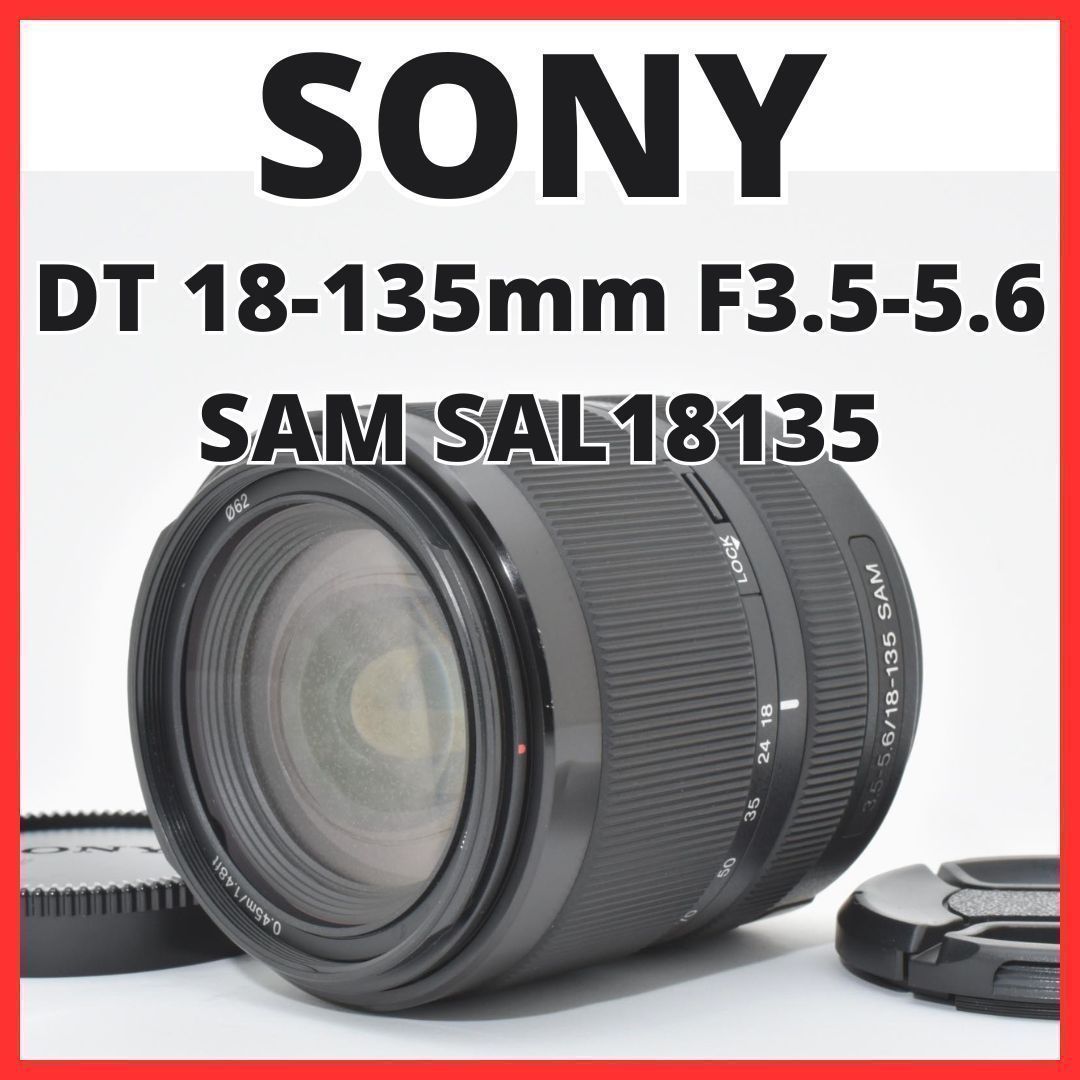 D07[7585B]5 ソニー SONY DT 18-135mm F3.5-5.6 SAM SAL18135