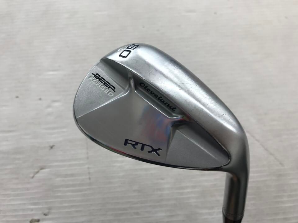 クリーブランド　RTX DEEP FORGED　60度　NSプロ MODUS 3 125 WEDE　WEDGEフレックス　ウェッジ　中古【最短即日発送】