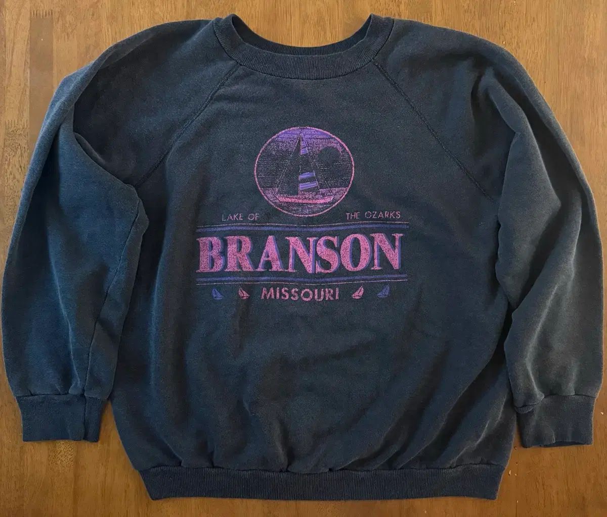 90s USA Hanes Branson Missouri ヴィンテージ スウェット X