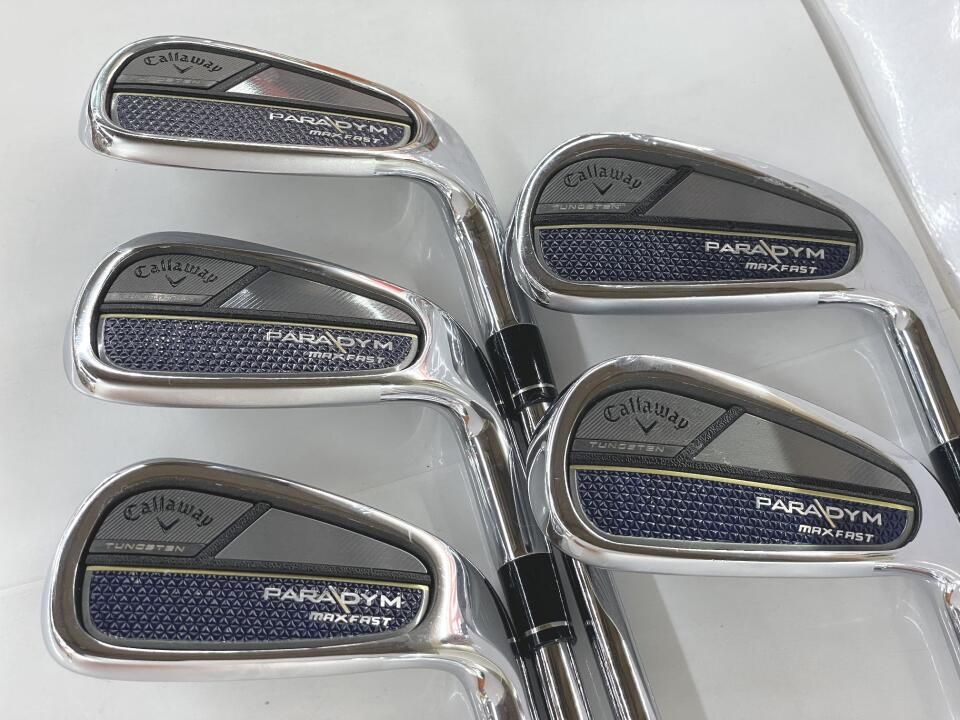 キャロウェイ　PARADYM MAX FAST　NSプロ850GH neo　Sフレックス　アイアンセット　中古　ゴルフドゥ！岡山青江店【最短即日発送】
