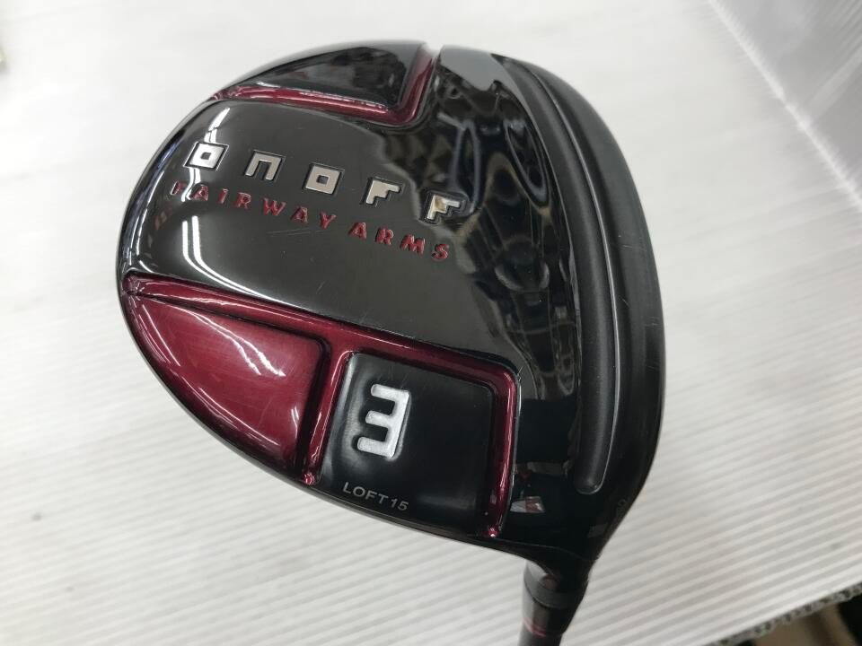 グローブライド ONOFF FAIRWAY ARMS AKA 2022 15度 VANQUISH 5 SRフレックス フェアウェイウッド 中古 ゴルフドゥ!大宮丸ヶ崎店【最短即日発送】