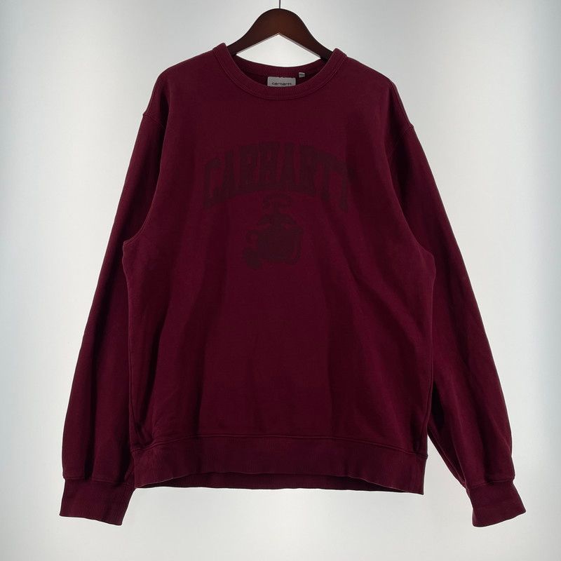 【中古品】 Carhartt WIP カーハート ワークインプログレス FADED POND CORPS SWEAT I036065 フェイデッド ポンド コーズ スウェット トップス トレーナー 【145-260523-ko-13-tei】