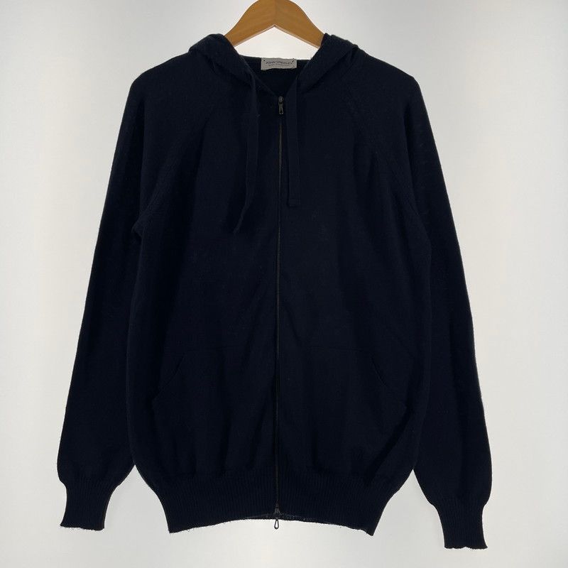 【中古品】 JOHN SMEDLEY ジョン スメドレー MERINO WOOL ZIP PARKA メリノ ウール ジップパーカー トップス フルジップパーカー 【141-260523-ko-14-tei】