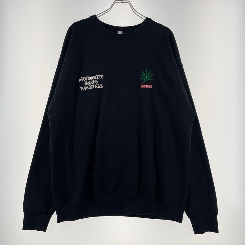 【中古品】 WACKOMARIA ワコマリア × 舐達麻 コラボ HIGHTIMES SWEAT ハイタイムス スウェット トップス トレーナー 【140-260523-ko-16-tei】