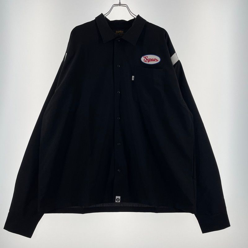 【中古品】 SAPEur サプール L/S BOWLING SHIRT ロングスリーブ ボーリングシャツ 長袖 トップス 【142-260523-ko-17-tei】