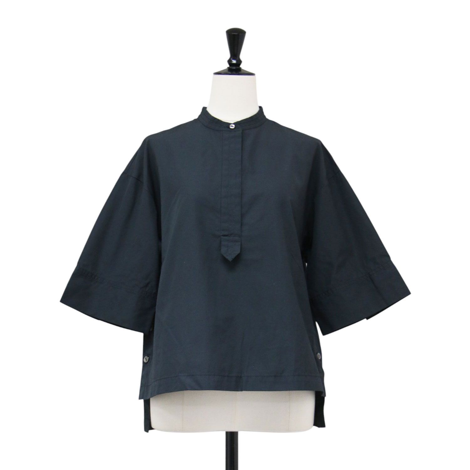 TOMORROWLAND collection トゥモローランド ブラウス ネイビー 36(9号