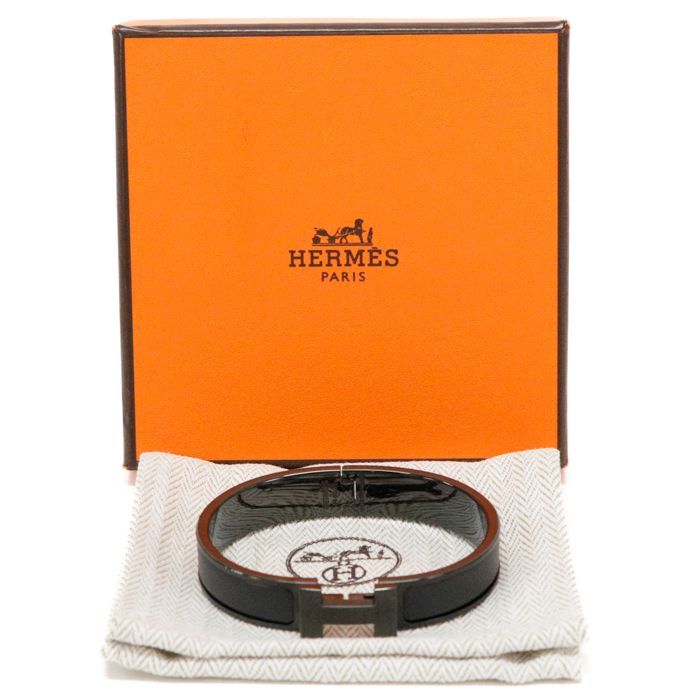 エルメス HERMES エナメルブレスレット 《クリックHH》 エナメル