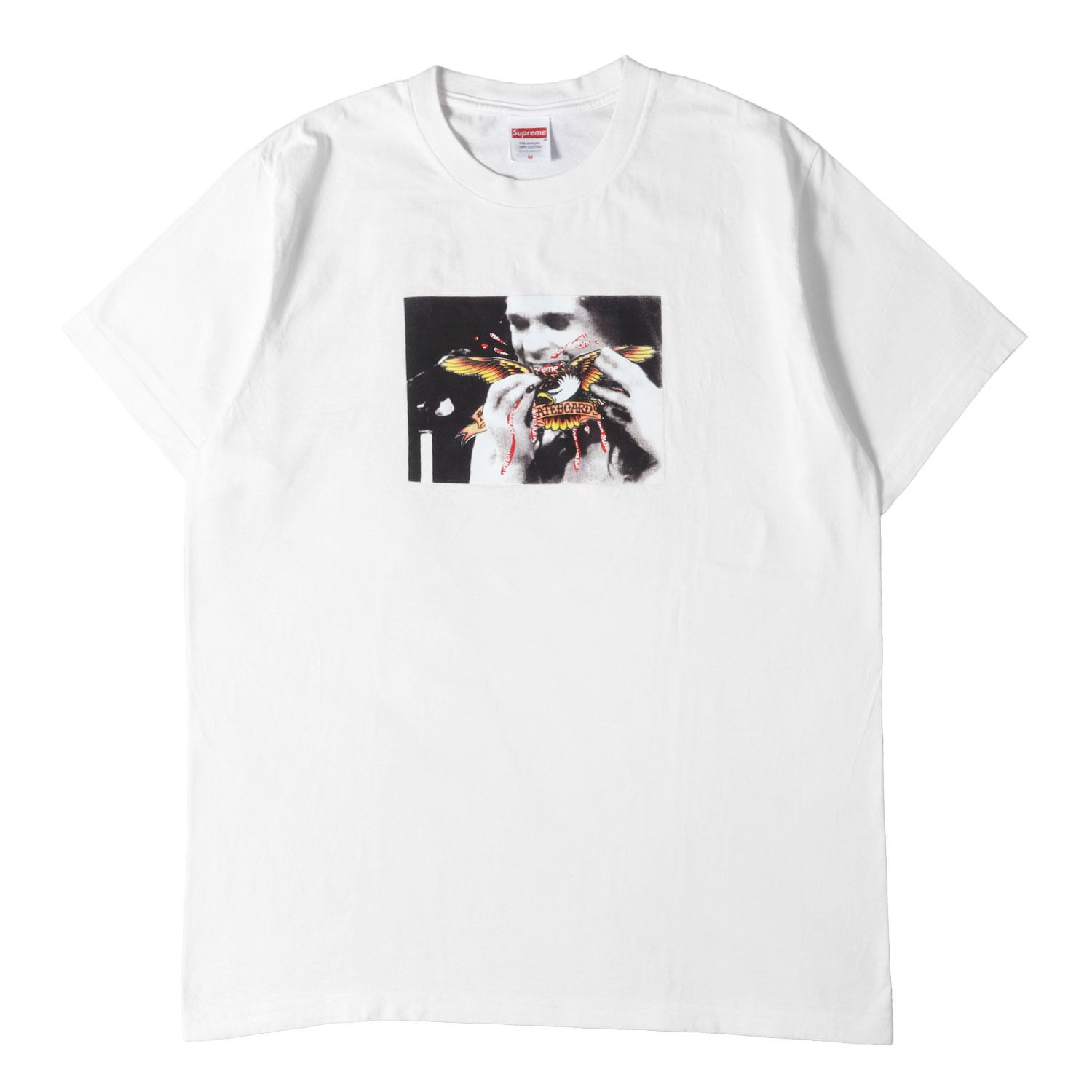 Supreme シュプリーム Tシャツ ホワイト 白 サイズ:M | 25AW ×ANTIHERO オジーフォト Tシャツ(Ozzy Tee) | トップス カットソー 半袖 | コラボ【メンズ】【中古】