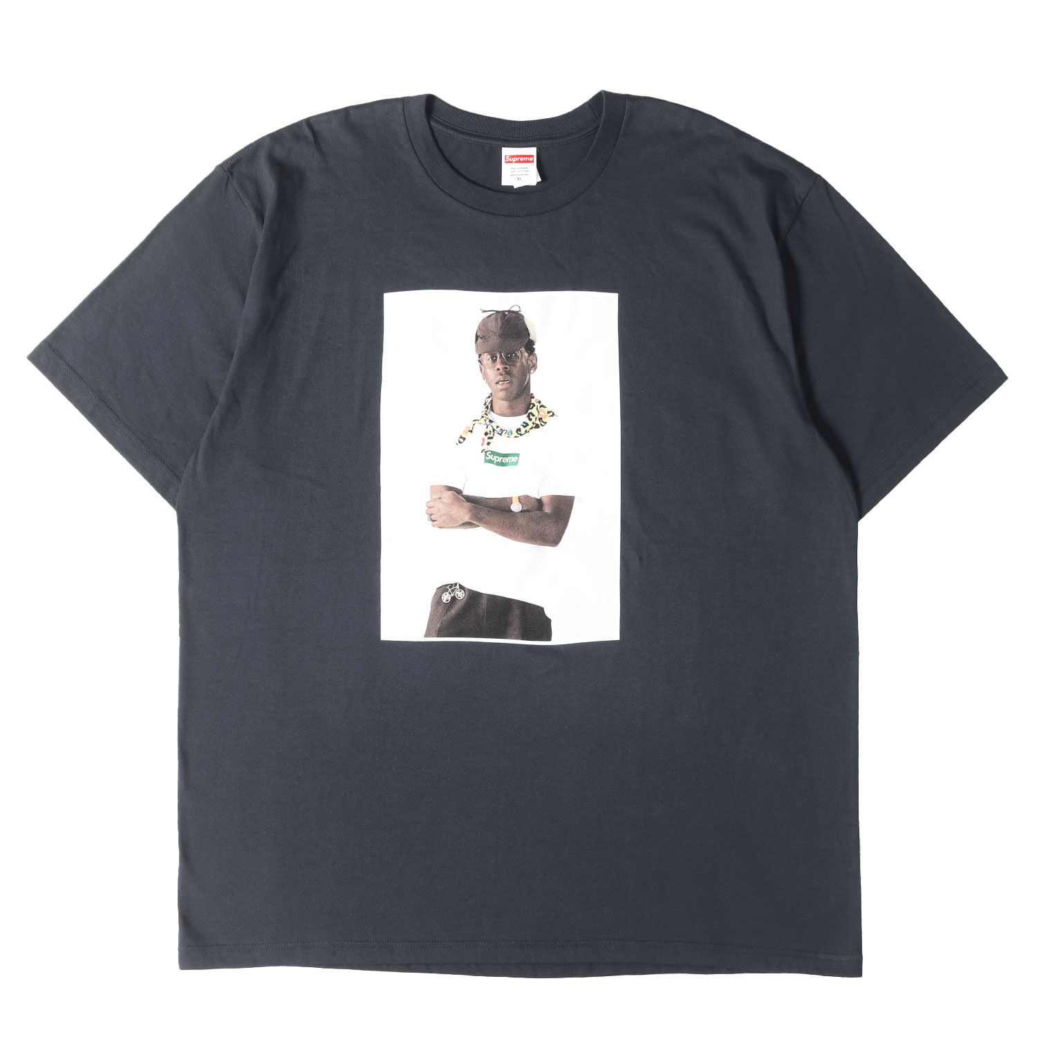【新品】Supreme シュプリーム Tシャツ ネイビー 紺 サイズ:XL | 24AW タイラー・ザ・クリエイター フォト Tシャツ(Tyler The Creator Tee) | トップス カットソー 半袖【メンズ】