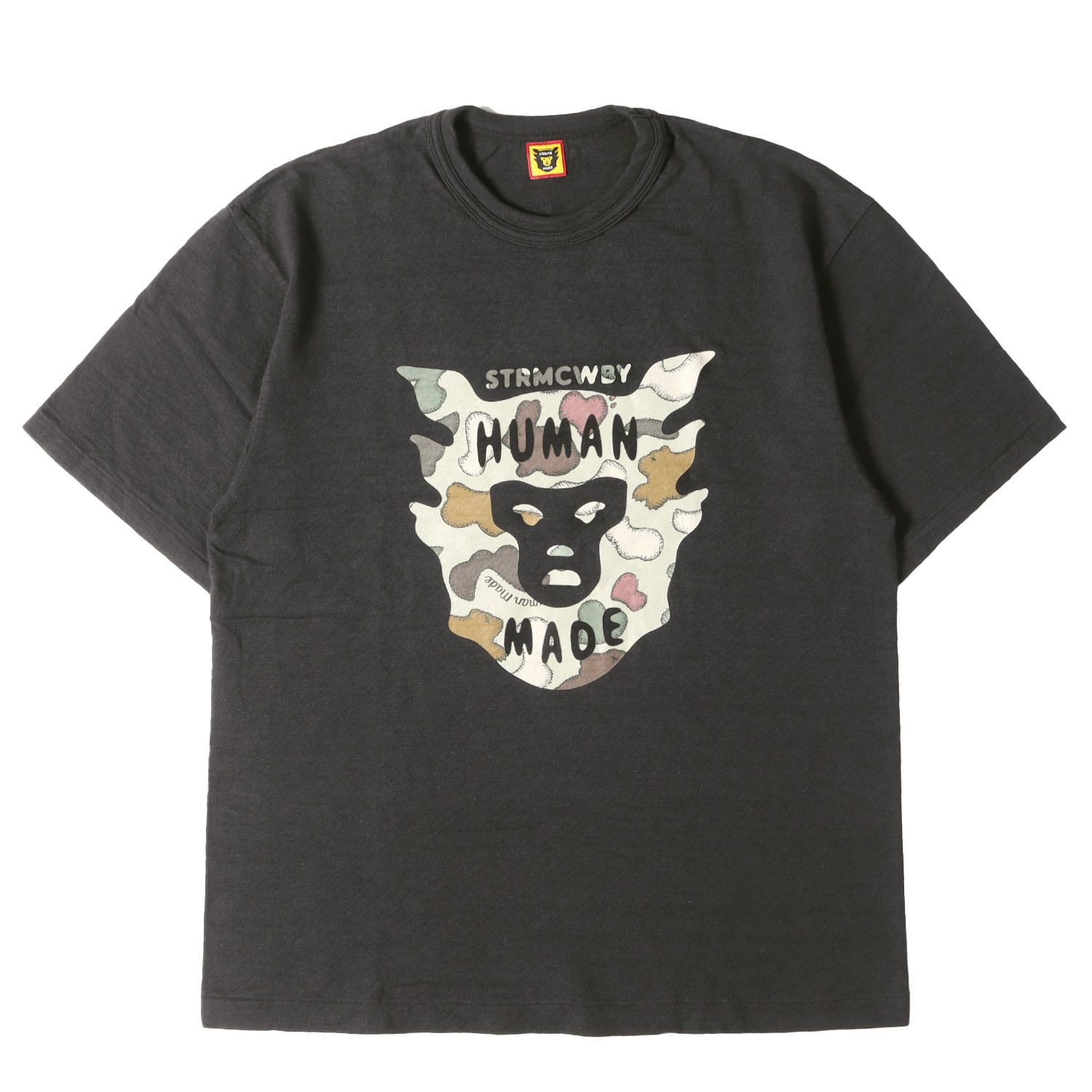 美品】HUMAN MADE ヒューマンメイド Tシャツ ブラック 黒 サイズ:XL 