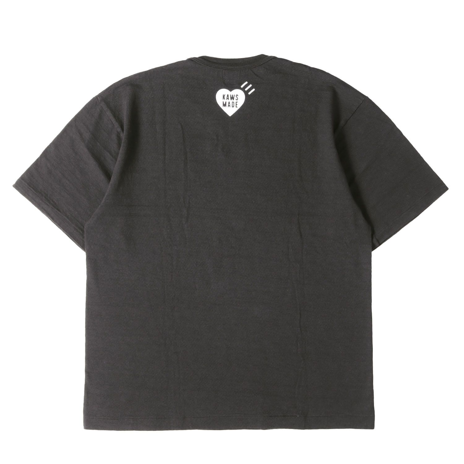 美品】HUMAN MADE ヒューマンメイド Tシャツ ブラック 黒 サイズ:XL 
