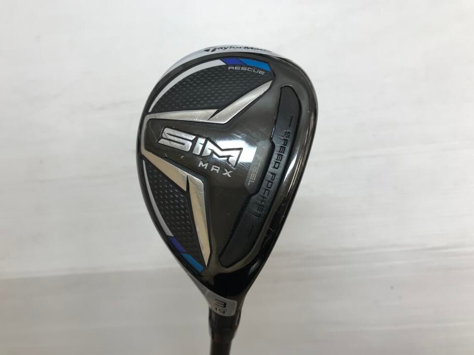 テーラーメイド　SIM MAX　19度　NSプロ MODUS 3 HYBRID GOST　ユーティリティ　中古　ゴルフドゥ！多摩ニュータウン店【最短即日発送】