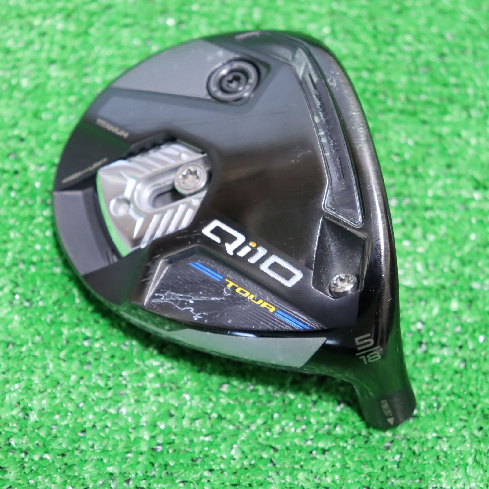 テーラーメイド Qi10 ツアー 18° FW 5w ヘッド単品　tour ヘッド単品】Qi10 TOURフェアウェイウッド 5W 18° FW /// - メルカリ