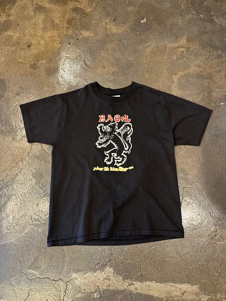 90s Hanes BACAL Single スティッチ プリンティング Tシャツ L