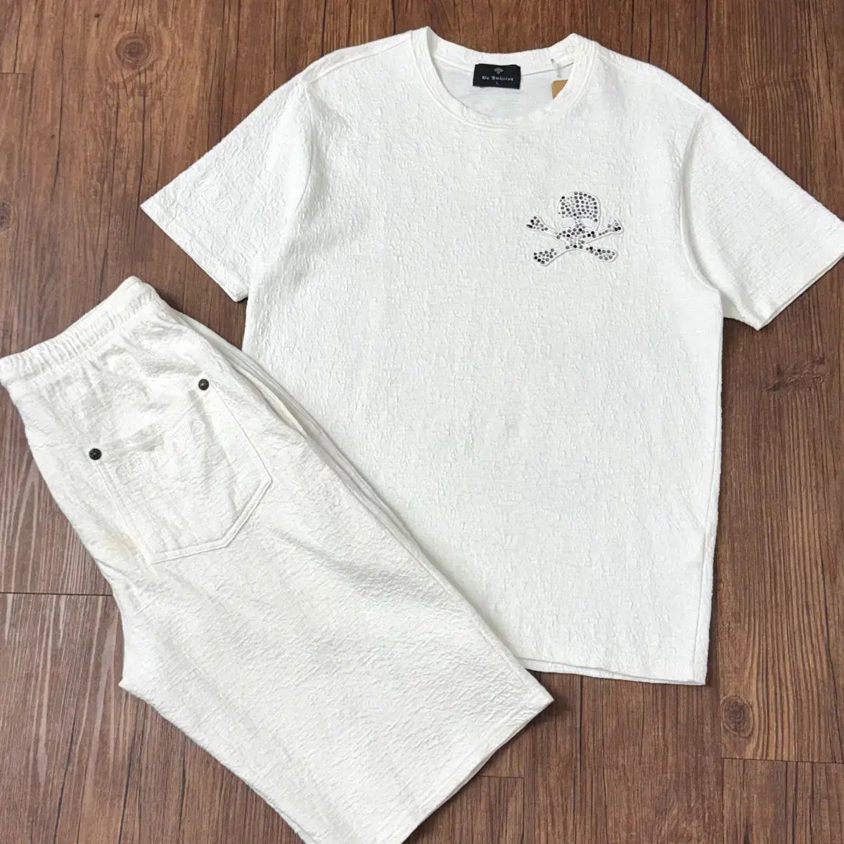 00s Be Ambition ヴィンテージ スカル ロックシーク y2k トレーナー セットアップ