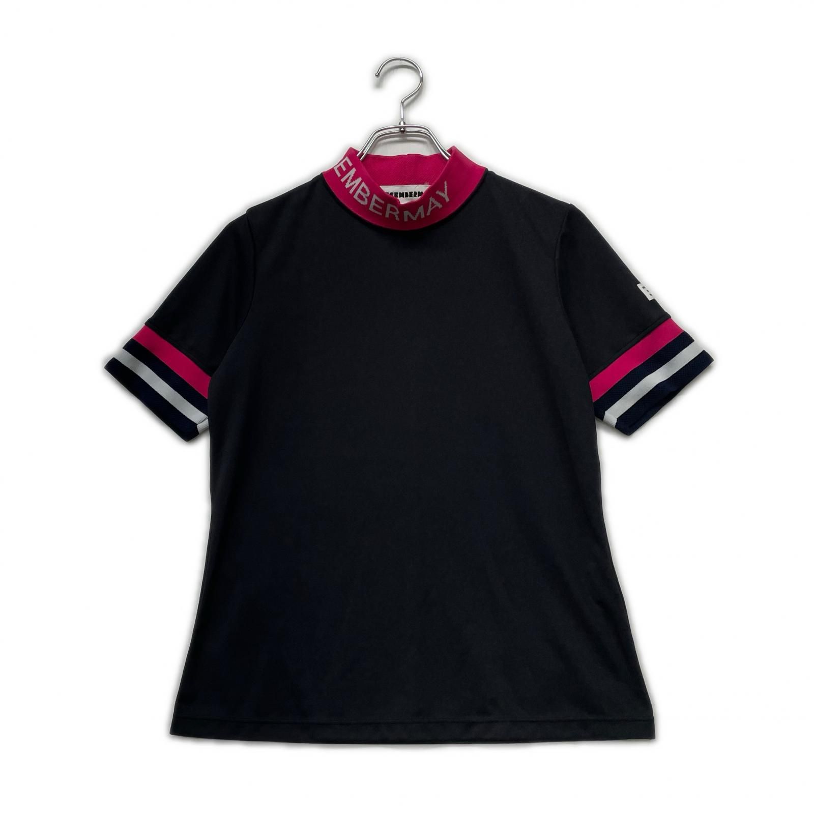 中古 レディース ディセンバーメイ DECEMBERMAY 半袖シャツ M 紺