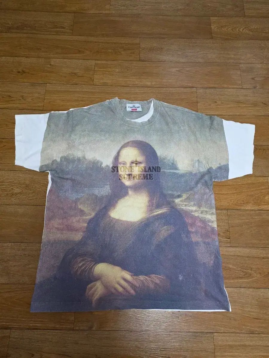 ストーンアイランド X シュプリーム モナリザ Tシャツ