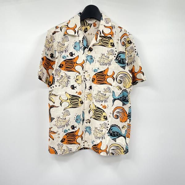 【中古】STAR OF HOLLYWOOD SLUB COTTON SHIRT サイズM SH37285 マルチ スターオブハリウッド[17]