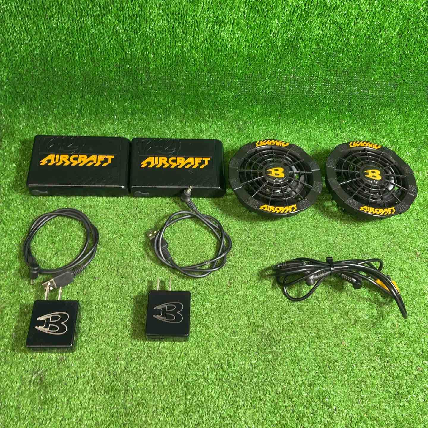 ◇バートル(BURTLE) 空調服用 ファンセット ＋12v AC230バッテリー 