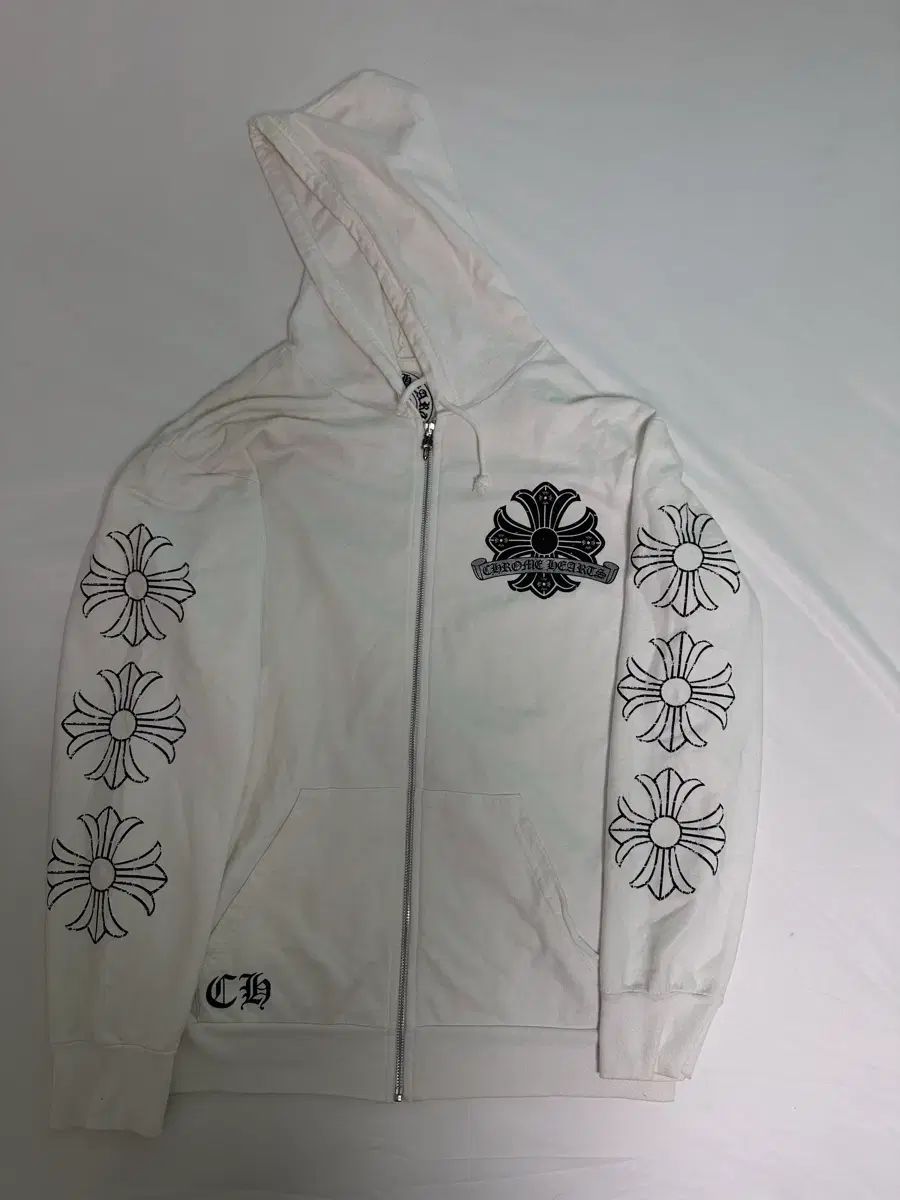 CHROME HEARTS クロムハーツ フードジップアップ 00s(XXL)