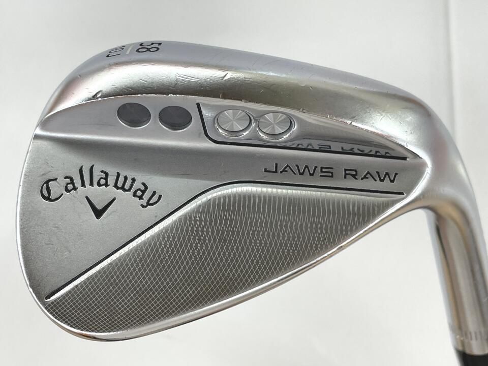 キャロウェイ　JAWS RAW クロム　58度　NSプロ950GH neo　Sフレックス　ウェッジ　中古　ゴルフドゥ！岡山青江店【最短即日発送】