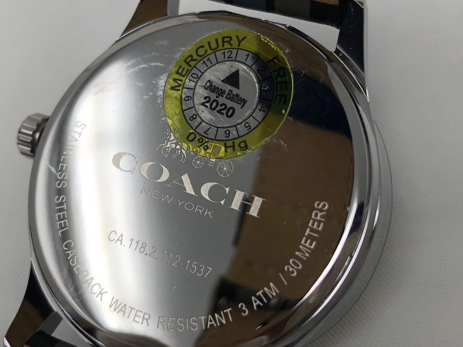 ◇COACH コーチ 腕時計 クオーツ CA.118.2.112.1537 QZ 現状品◇21543 