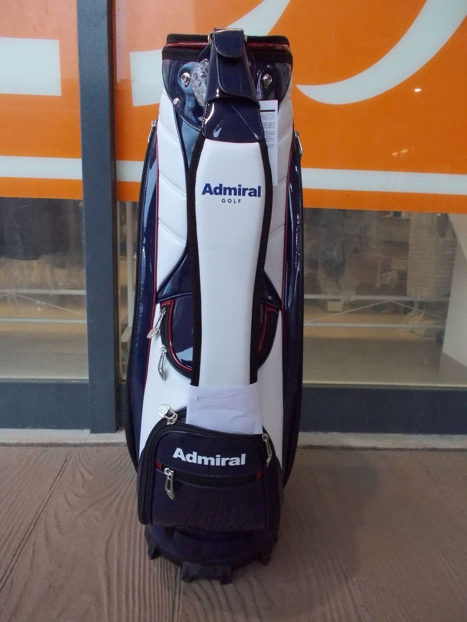 新品 Admiral ADMG6AC5 カートバッグ 9型 3.8kg トリコロール