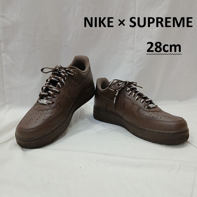 シュプリーム NIKE AIR FORCE 1 LOW SP BAROQUE BROWN CU9225-200 メンズ 28.0cm ISItems【USED】【古着】【中古】50159952