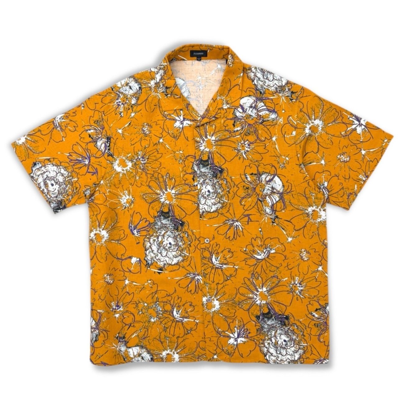 【JIL SANDER】 SHIRT ジルサンダー　オープンカラーシャツ