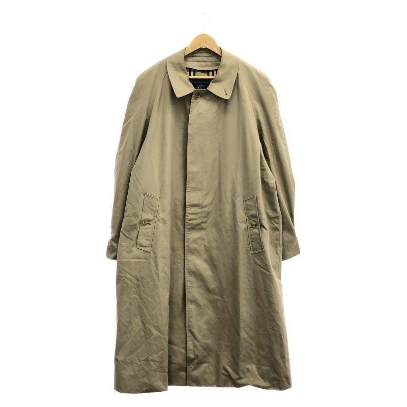【中古】80s　Burberrys バルマカーンコート　▲ライナー欠損　ベージュ　サイズ44 バーバリーズ [17]