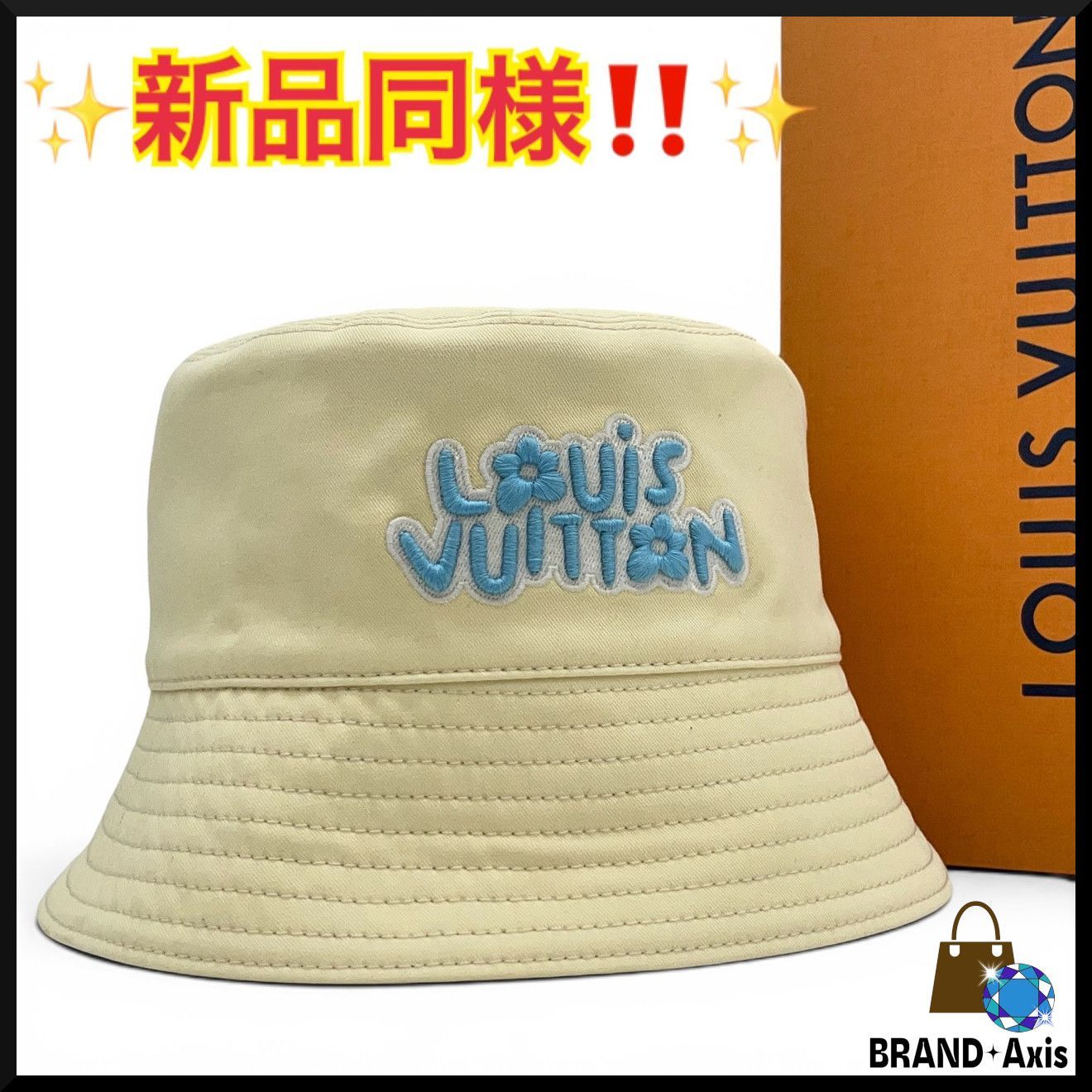 【新品同様】ルイヴィトン バケットハット 帽子 タイラーザクリエイター クラギー 新品同様】ルイヴィトン Louis Vuitton バケットハット 帽子 タイラー