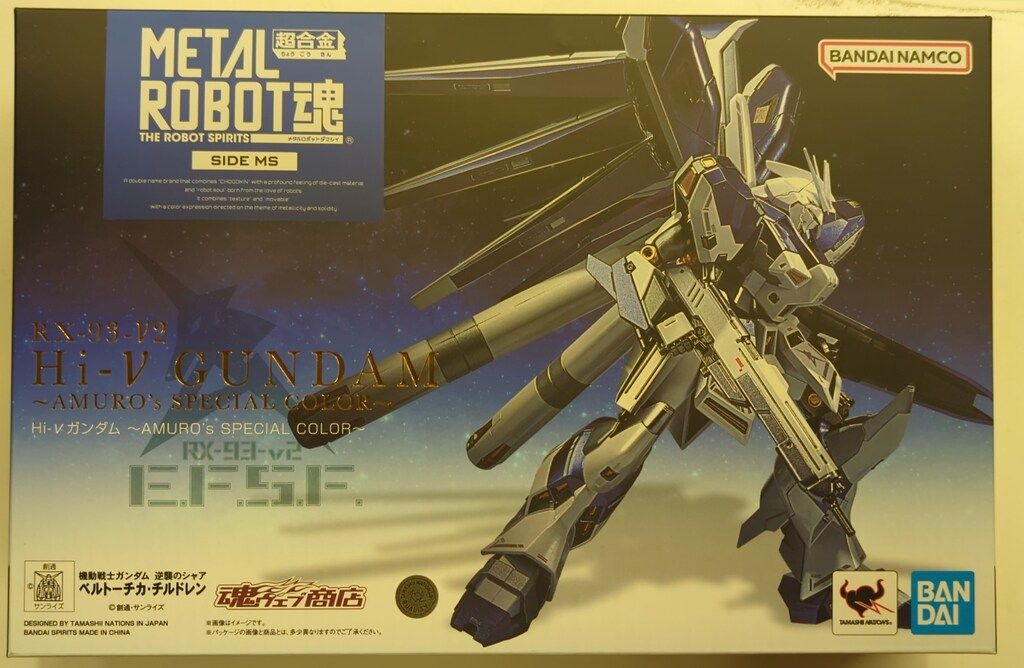 BANDAI SPIRITS METAL ROBOT魂 機動戦士ガンダム 逆襲のシャア ベルトーチカ・チルドレン Hi-νガンダム AMURO’ｓ SPECIAL COLOR