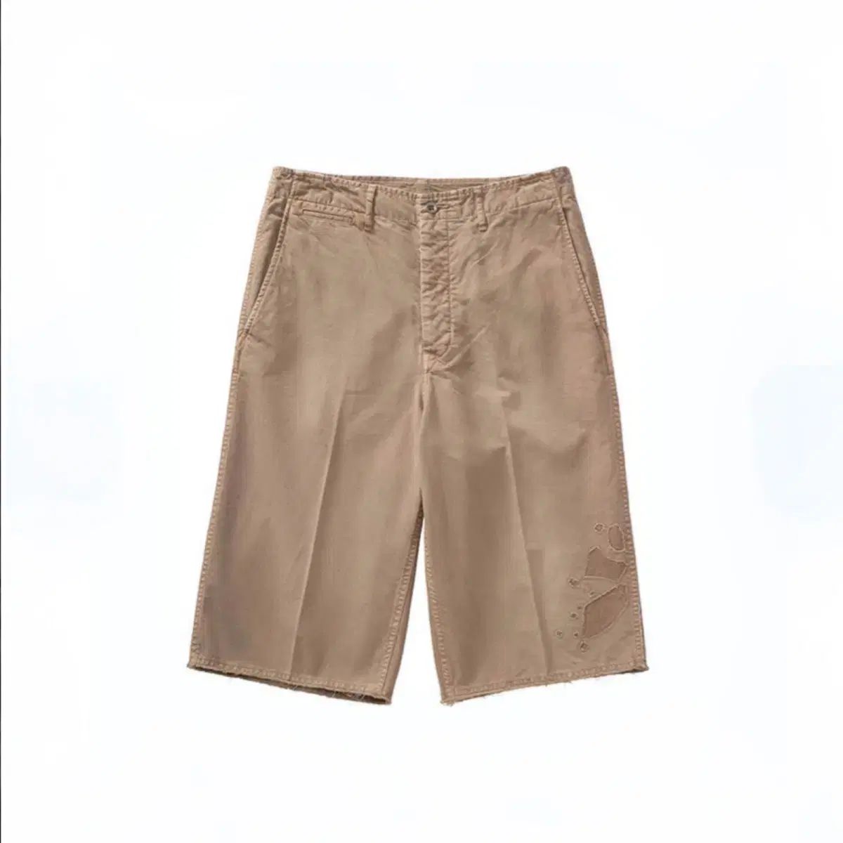 4) VISVIM ビズビム 26ss クラッシュ BROADER チノ ショーツ