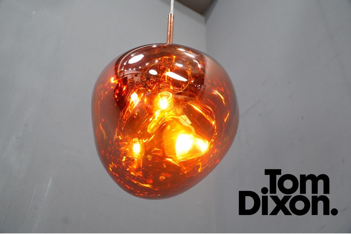 展示極美品 Tom Dixon.(トム・ディクソン) Melt Pendant 30(メルト ペンダントライト 30) クラシック コッパー 照明19.8万050521