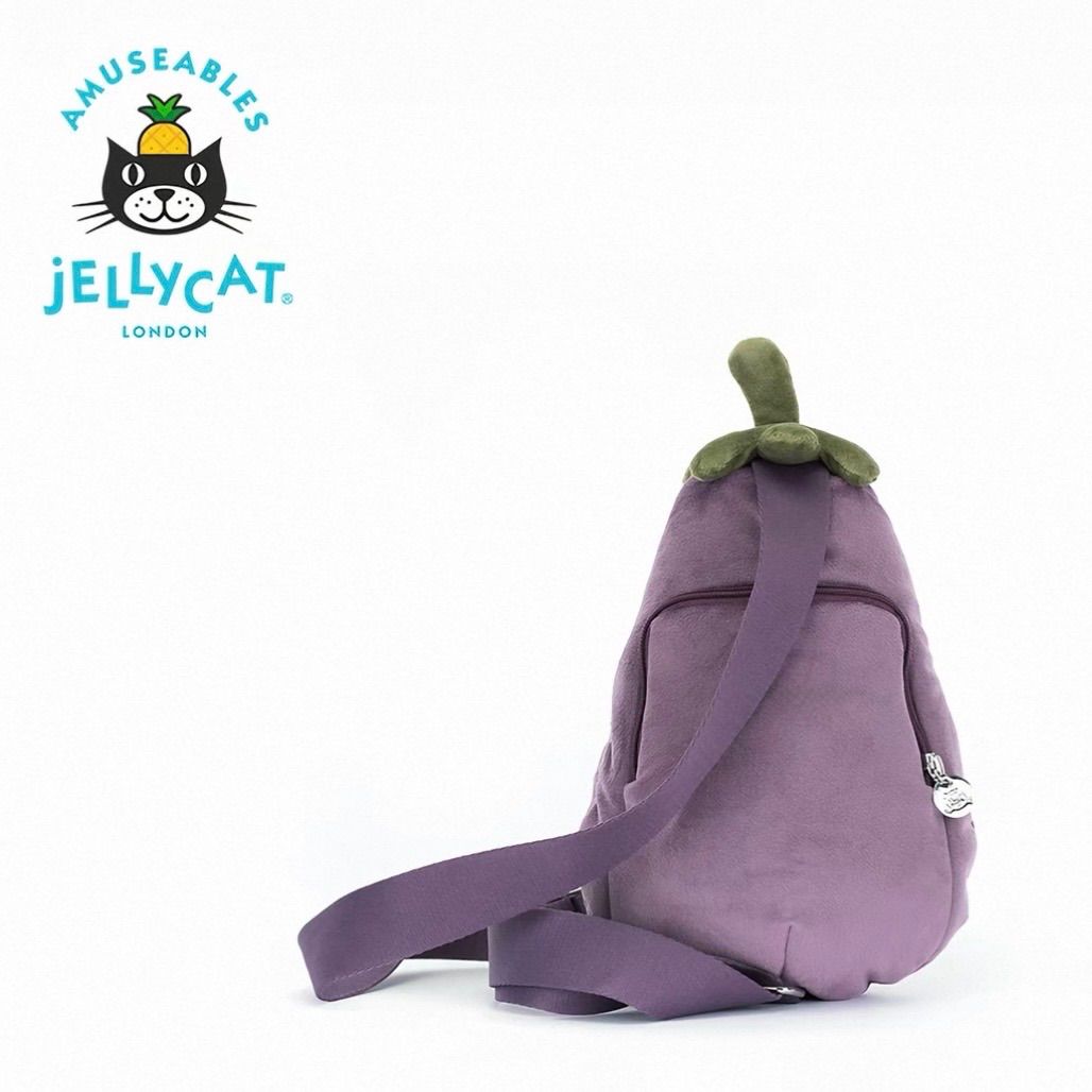 ジェリーキャット jellycat ナスバッグ なす バッグバッグぬいぐるみ