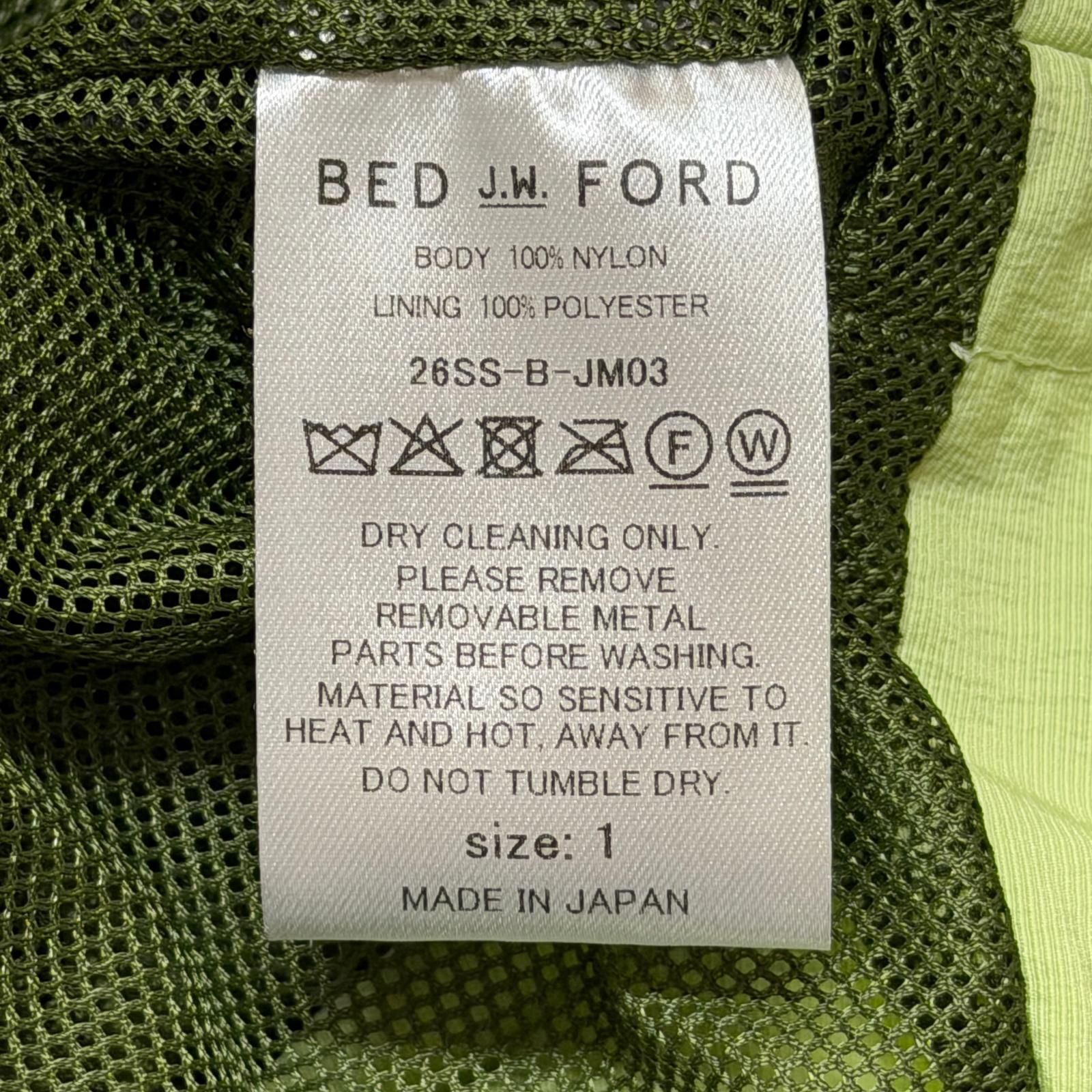 BED J.W. FORD 26SS Not like a mountain ノットライクアマウンテン