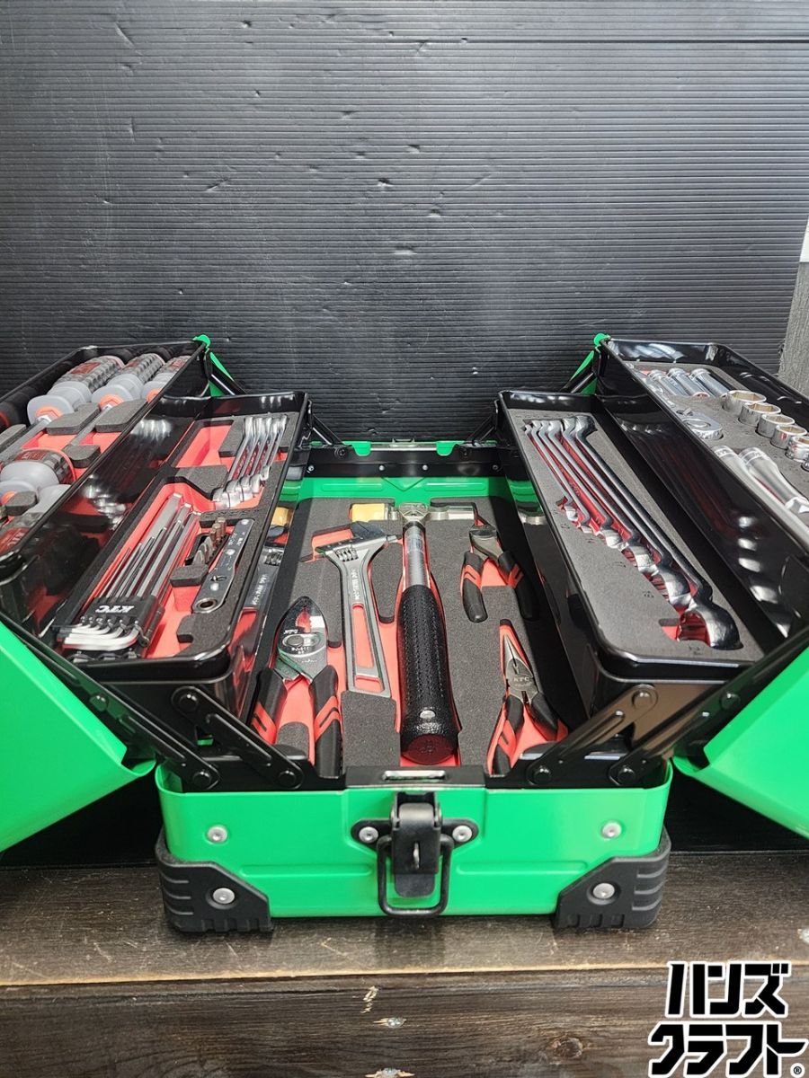 ♭【中古品】KTC 9.5sq. 56点 工具セット【熊本けやき通り店】【中古】SK35626WZ