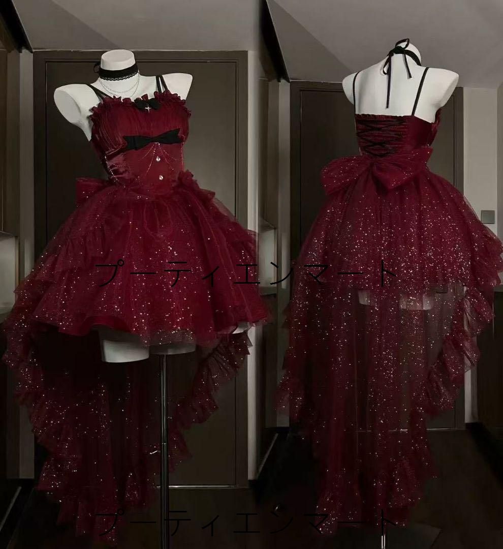 人気商品 ゴスロリドレス ポラリスライトドレスプレミアム星空の細閃姫スカート ロリータ 10,686円