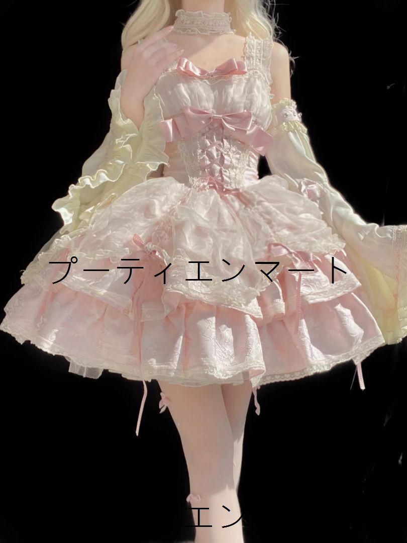 人気商品 LT-40 豪華姫系 lolita 可愛 レトロ風 オリジナル 洋服 ロリータ ワンピース 美しい刺繍