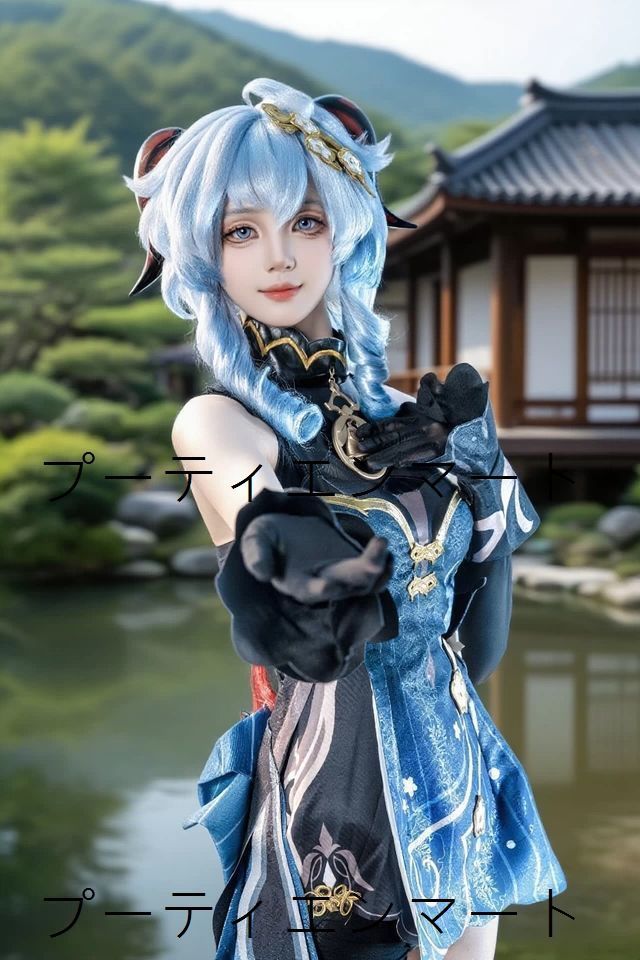 人気商品 原神 甘雨 かんう 海灯祭 かいとうさい 玄玉遥芳 げんぎょくようほう スキン コスプレ衣装 豪華フルセット 高品質デザイン 撮影会 舞台演出 推し活 ハロウィン プレゼントにも最適 ウィッグ・靴 追加可