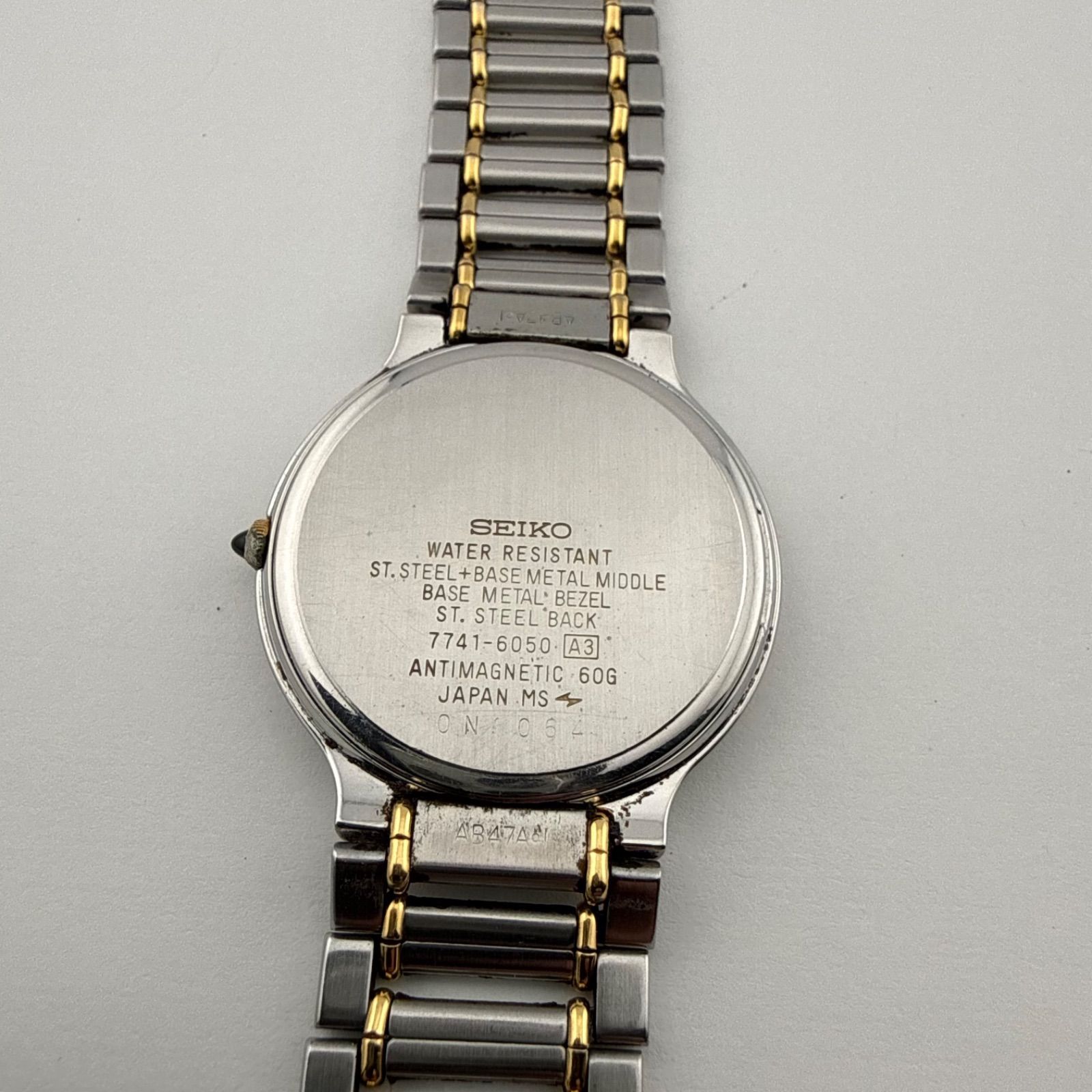 SEIKO 7741-6050 セイコー DOLCE ドルチェ メンズ 腕時計 ジャンク 不 